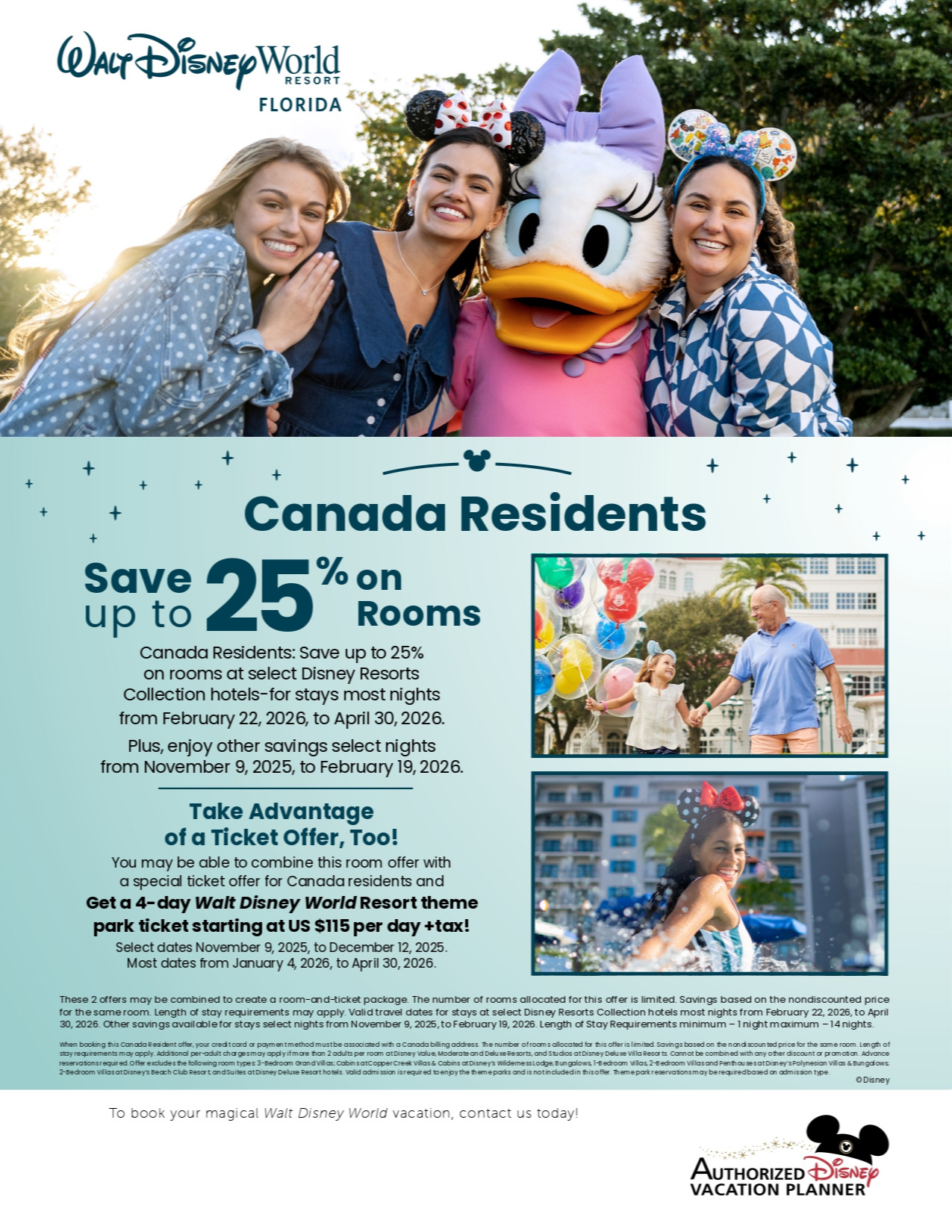 Walt Disney World Resort in Florida Canada Residents Save Up to 25% on rooms